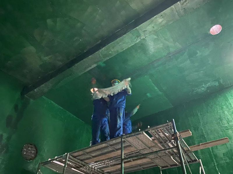 土建基礎要求--化工污水池FRP防腐